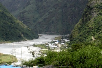 river side